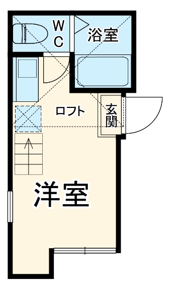 ユナイト蒔田エヴァーオンワードの間取り