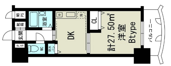 ノルデンハイム東三国の間取り