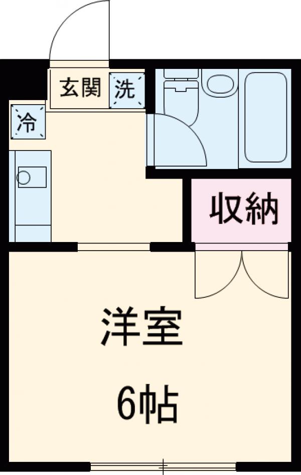 メゾン御塔坂の間取り