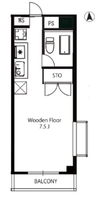 ウォンズ東千葉の間取り