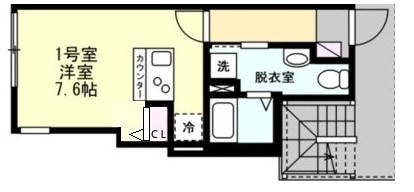 ベイルーム横須賀堀ノ内プレミアの間取り