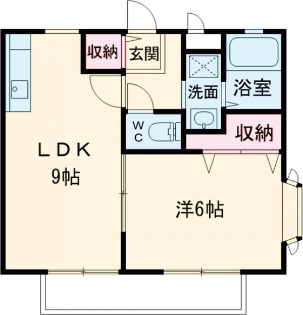 プレミール泉の間取り