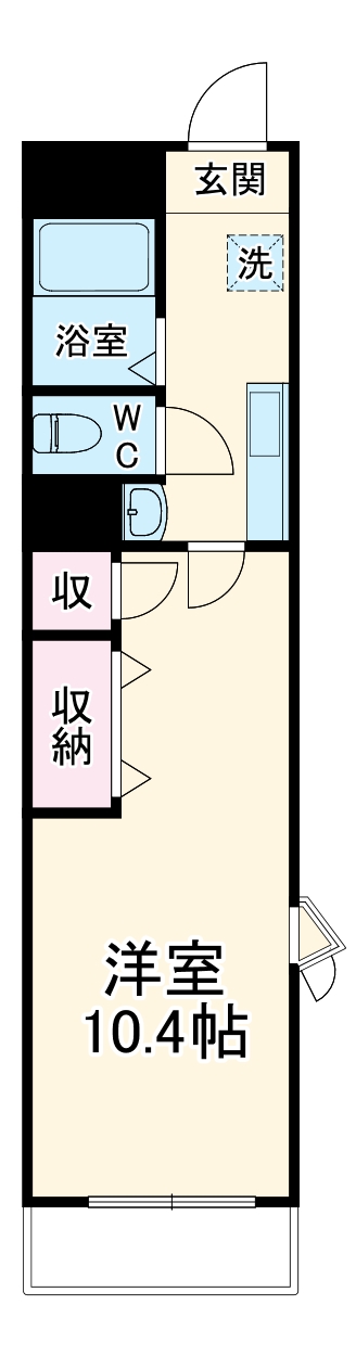 パークサイドメルヴェーユの間取り