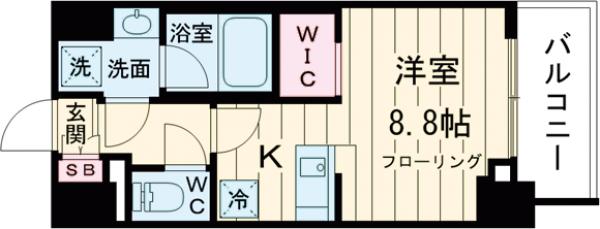 ステージファースト亀戸の間取り
