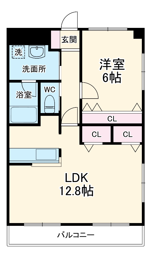 ユーネットⅢの間取り