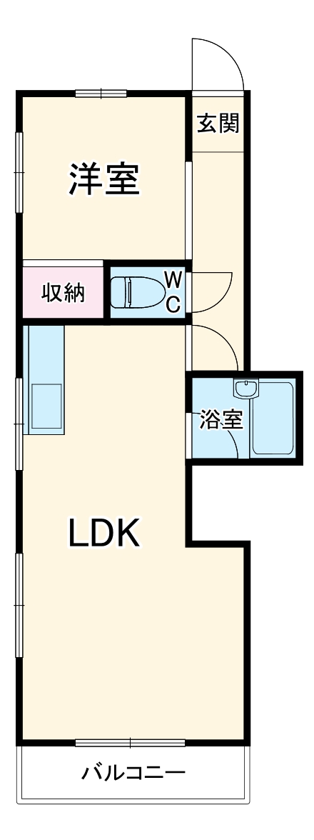 新井ビルの間取り