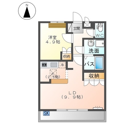アシューレの間取り