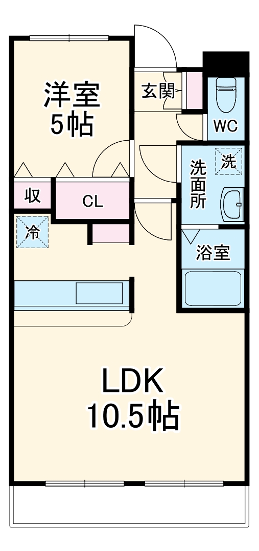 リュミエール咲が丘の間取り