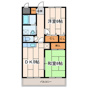 セゾンコートの間取り