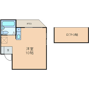 スリーハイム鹿浜の間取り