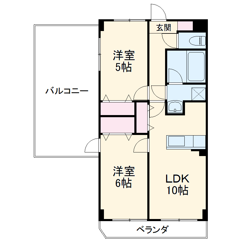 サンタバレーの間取り