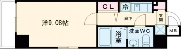 グランパークN.東京の間取り