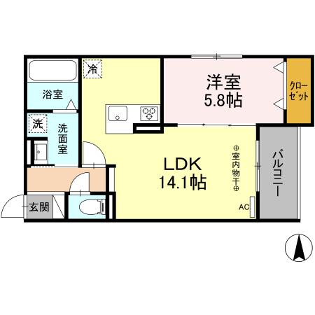 Maison de Lumiereの間取り