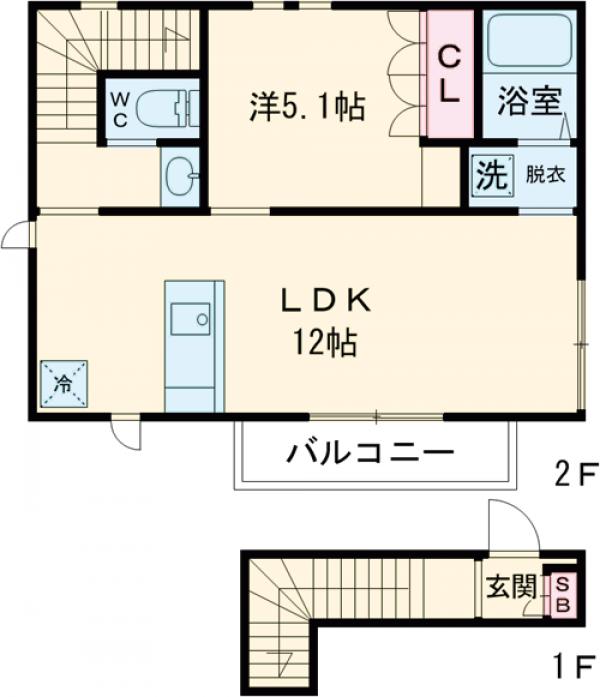 Forest Maison MIZUKIの間取り