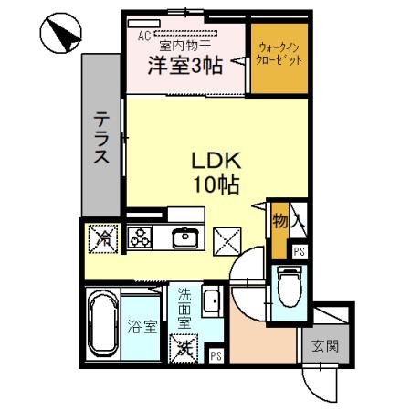 レジデンスマルニの間取り