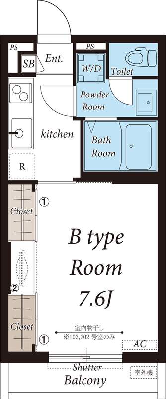 リブリ・厚木旭町の間取り