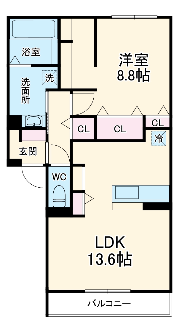 アコルデ緑地の間取り