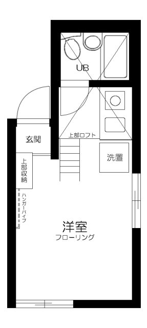 ユニオンコーポ高松の間取り