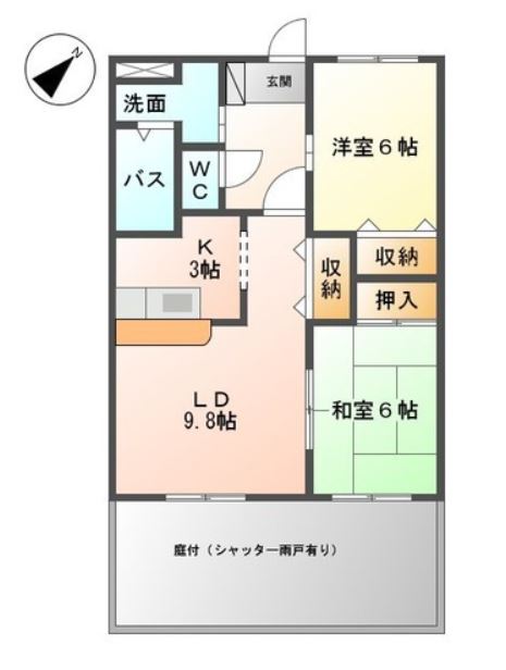 リバーホーム桜作の間取り