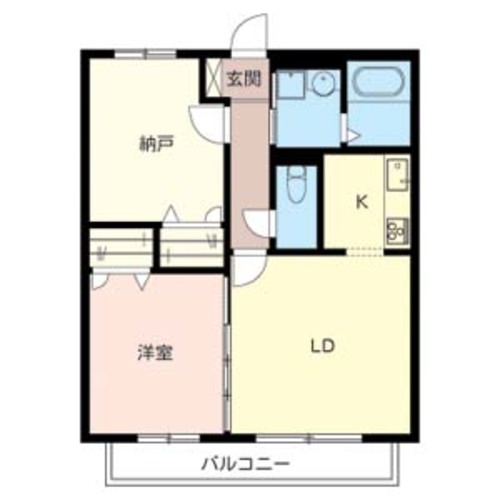 グロリオーサの間取り