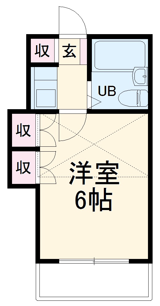 ペアパレス東田の間取り