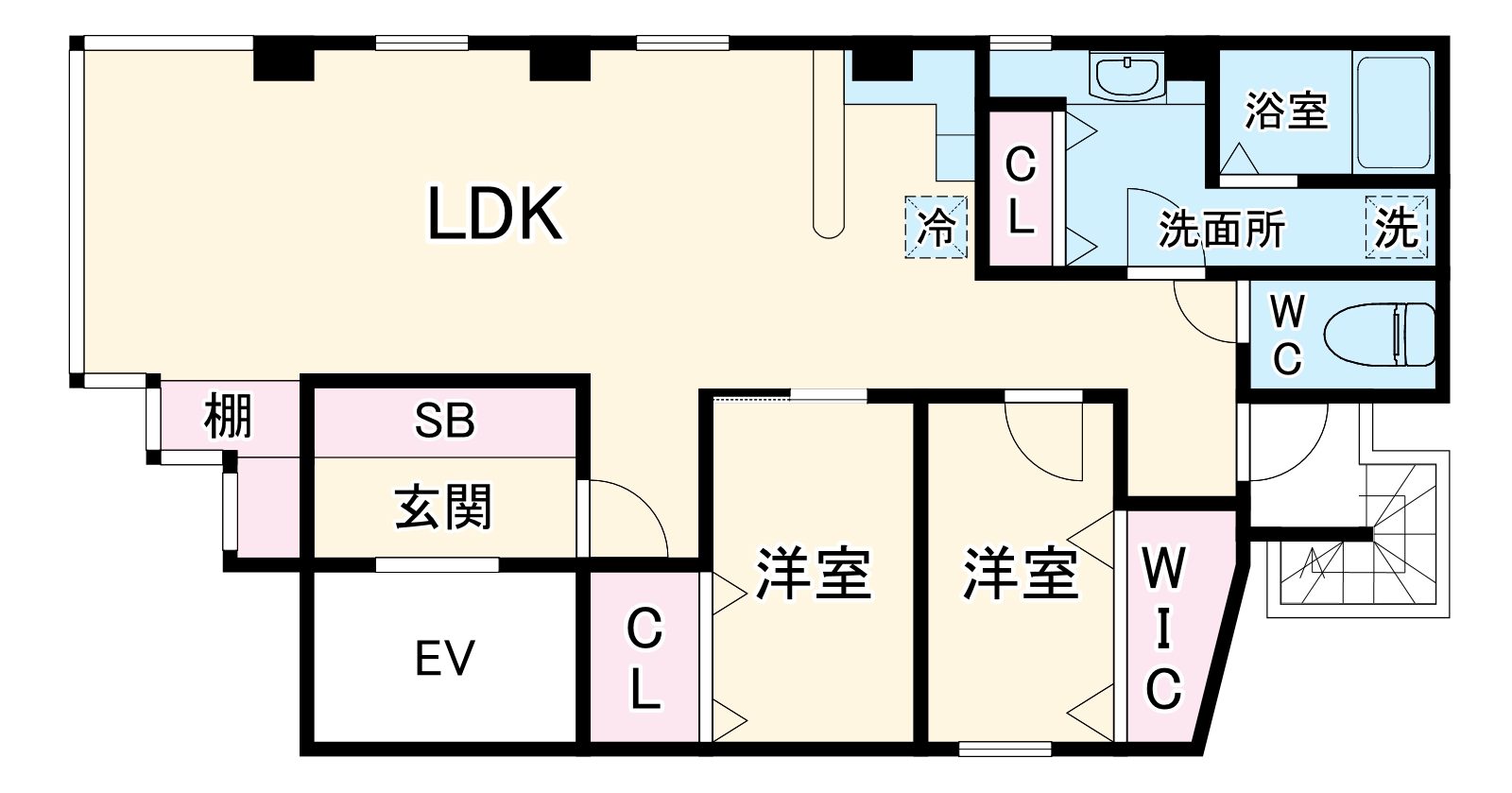 ITBビルの間取り