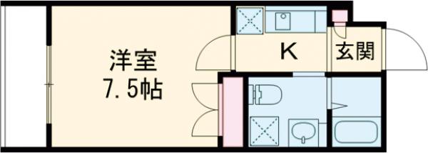 THE GARNET SUITE RESIDENCE西院Ⅰの間取り