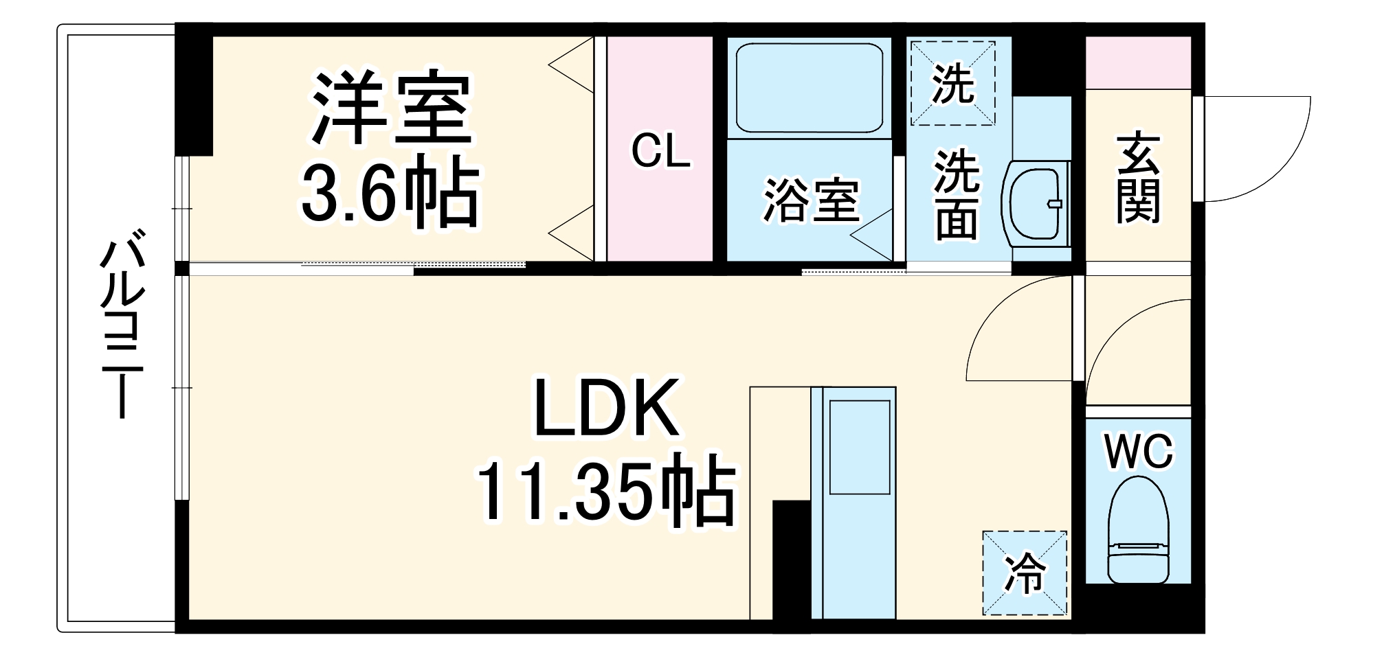 ノースシャトーの間取り