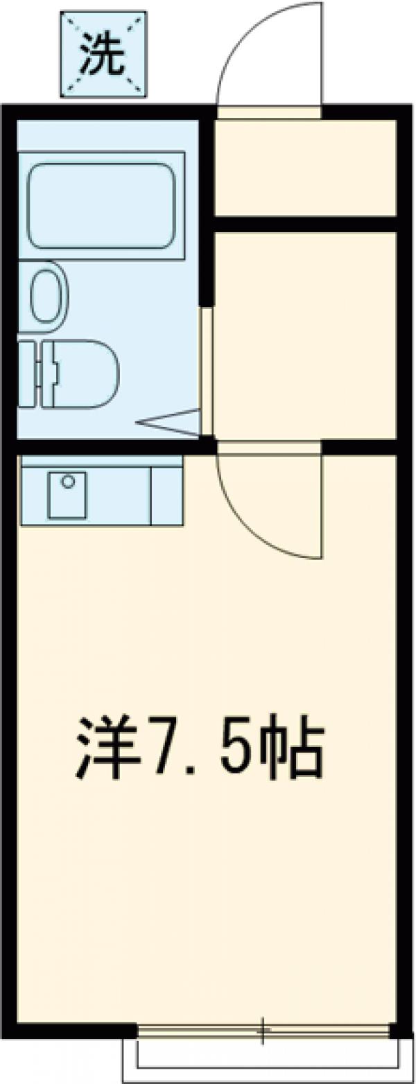 ヴィラホワイト森野の間取り