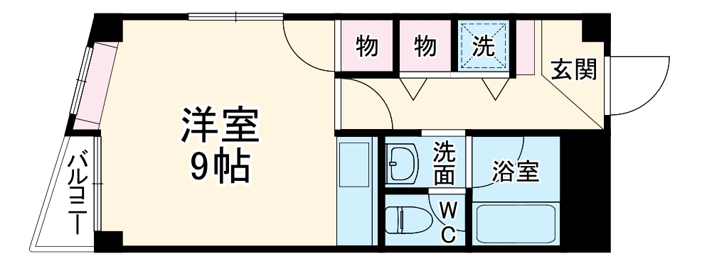 メゾン・ド・ブルーコロネットの間取り