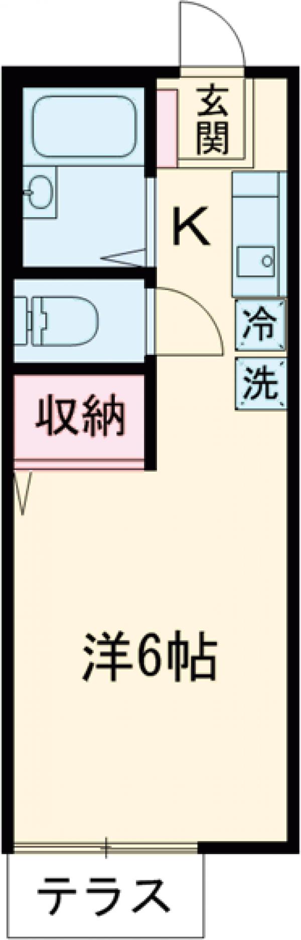 アルテミスコーポの間取り