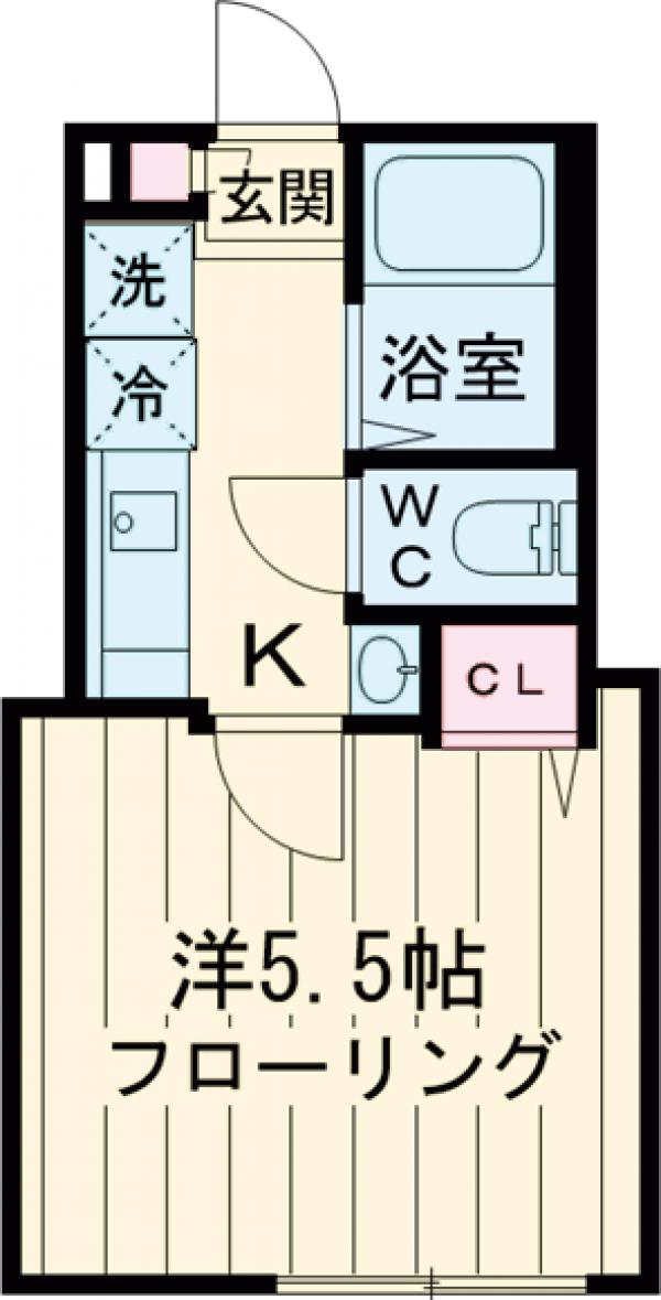 グランクオール千住仲町の間取り