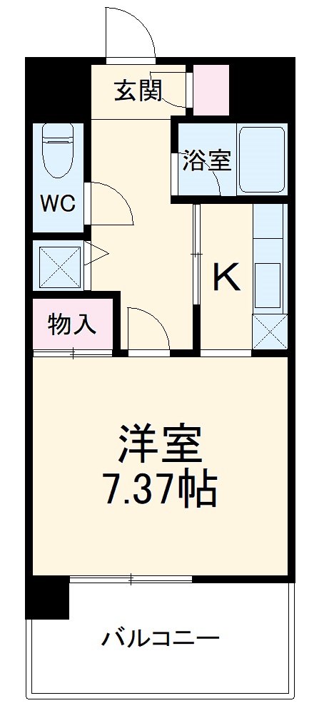 サンハイムⅡの間取り