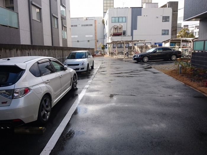 3/16 駐車場