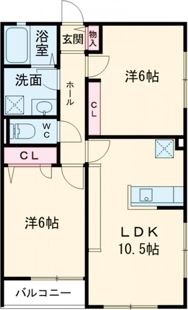 Villa Azaleaの間取り