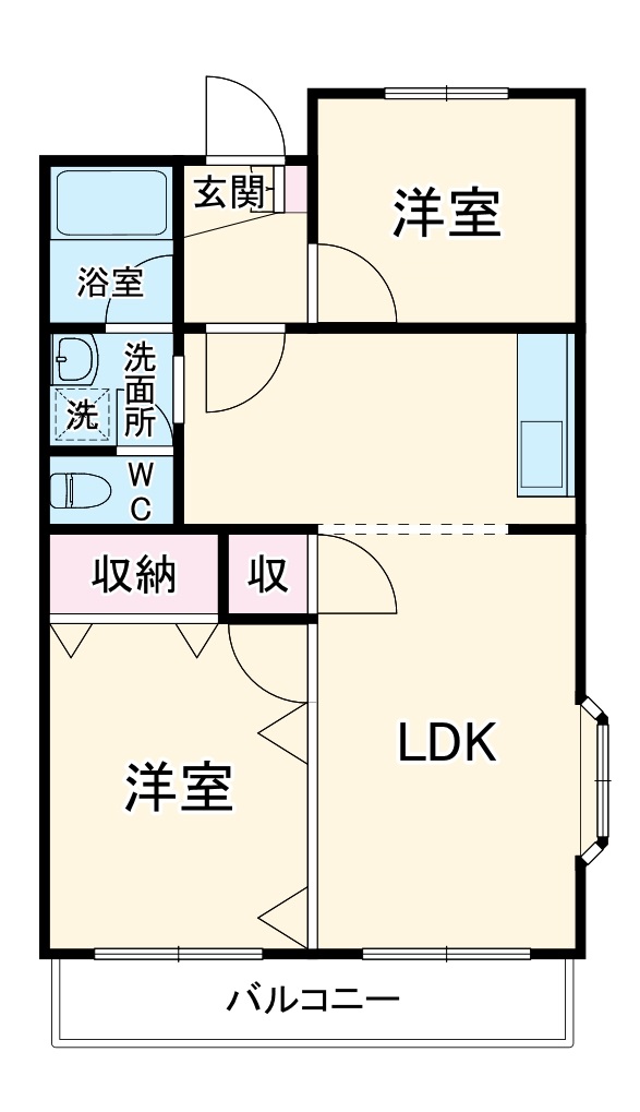 パステル能見台の間取り