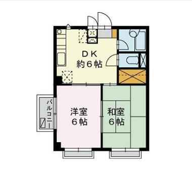 コンフォート片倉の間取り