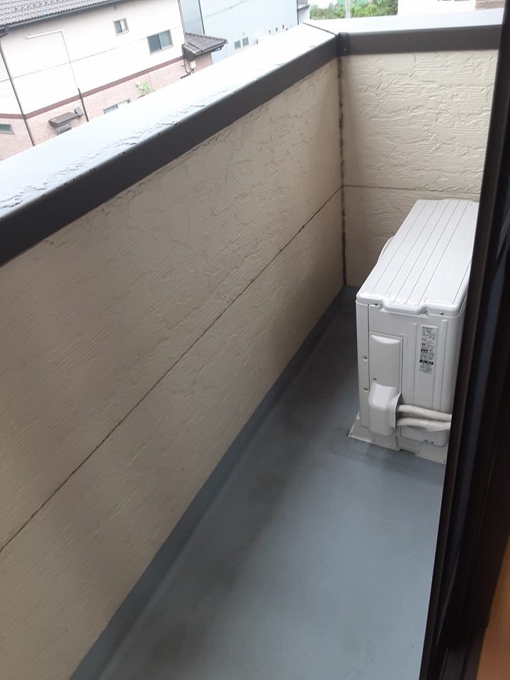 12/25 バルコニー