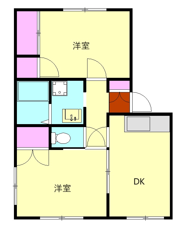 ボタニカアパルトマンⅡの間取り