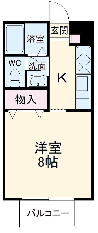 テールポワールの間取り