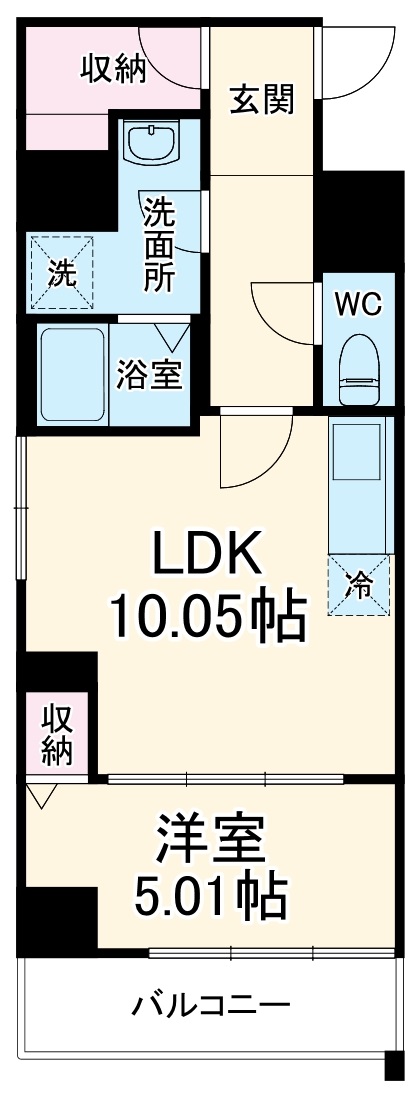 モアナ レジデンスの間取り