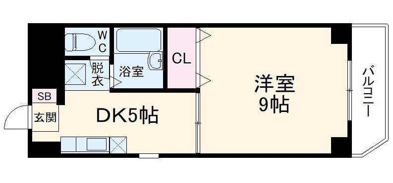 ウイング烏森の間取り