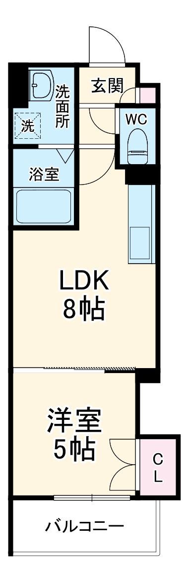 ラモーナ野里町の間取り