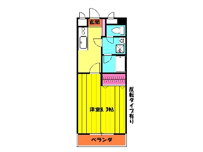 ヴィラ寿の間取り
