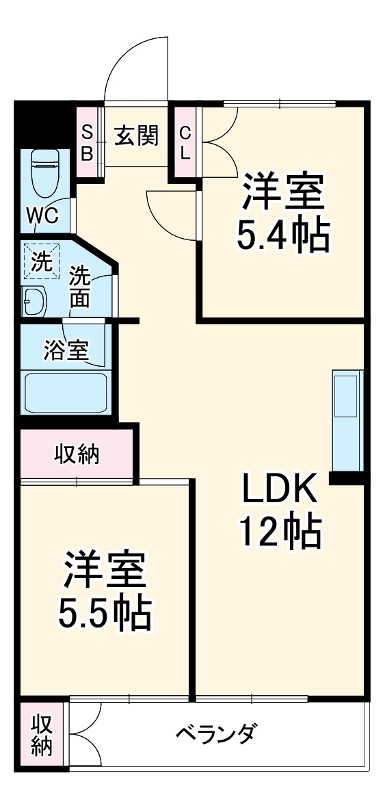 ミツイマンションの間取り