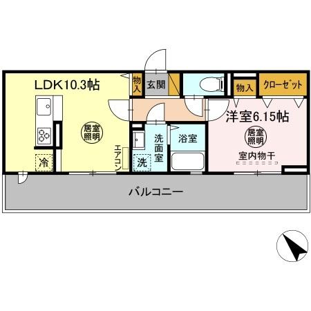 ミッドタウンおゆみ野の間取り