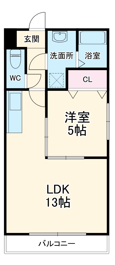 フォレストⅢの間取り