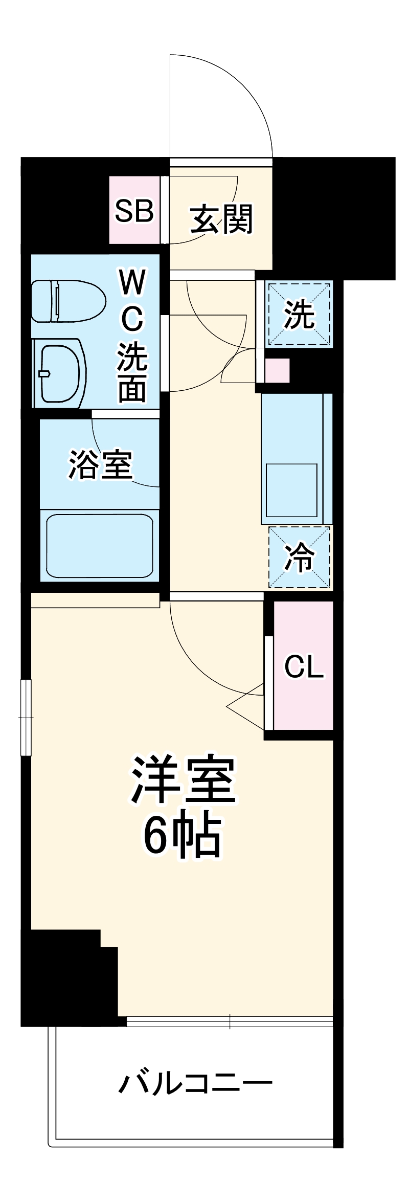 ロアール横浜南弐番館の間取り