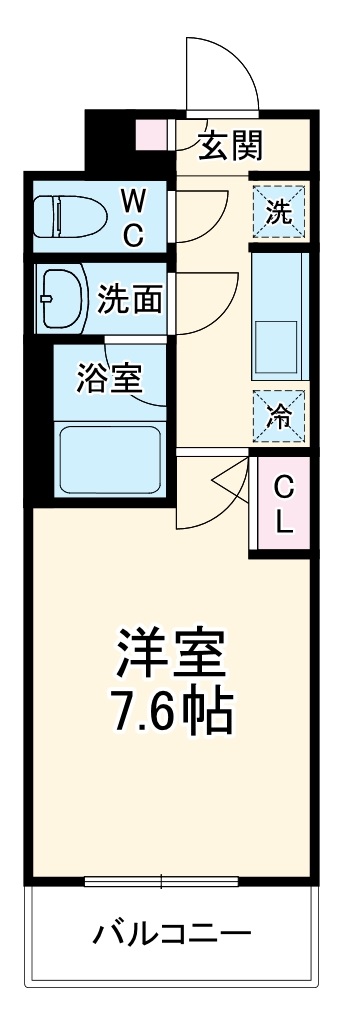 グランディール オアゾの間取り