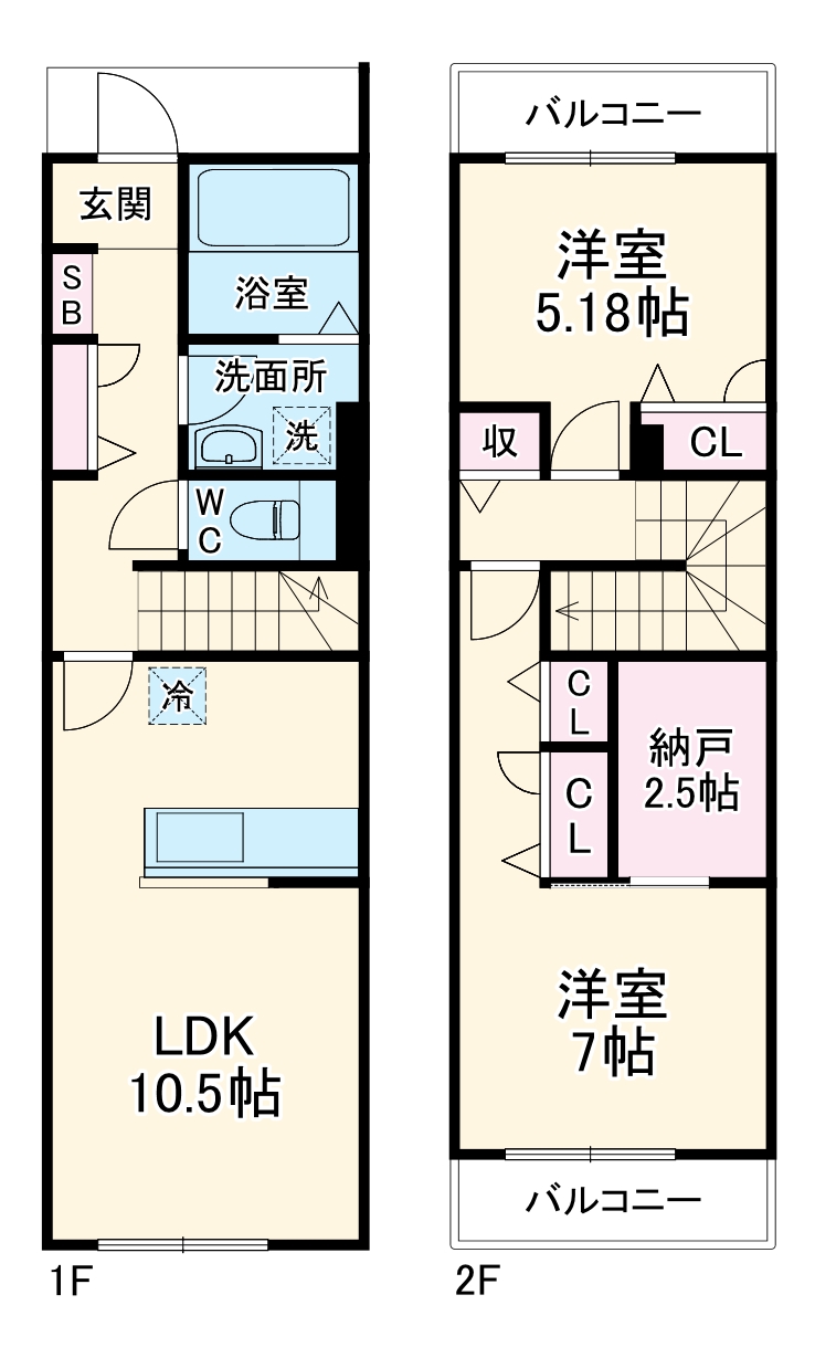 サンテラス大倉山の間取り